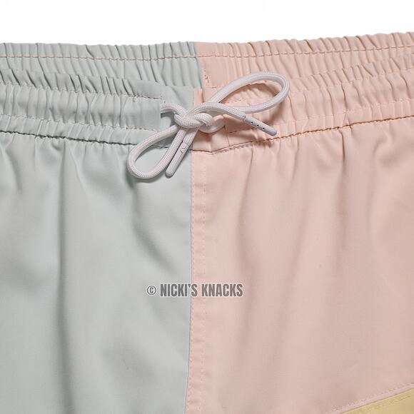 Abercrombie Pride Pastel Colorblock 5" Swim Trunks The Trevor Project Size XXL - Picture 3 of 10